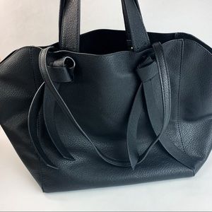 Anthropologie | Soft Leather Tote Bag